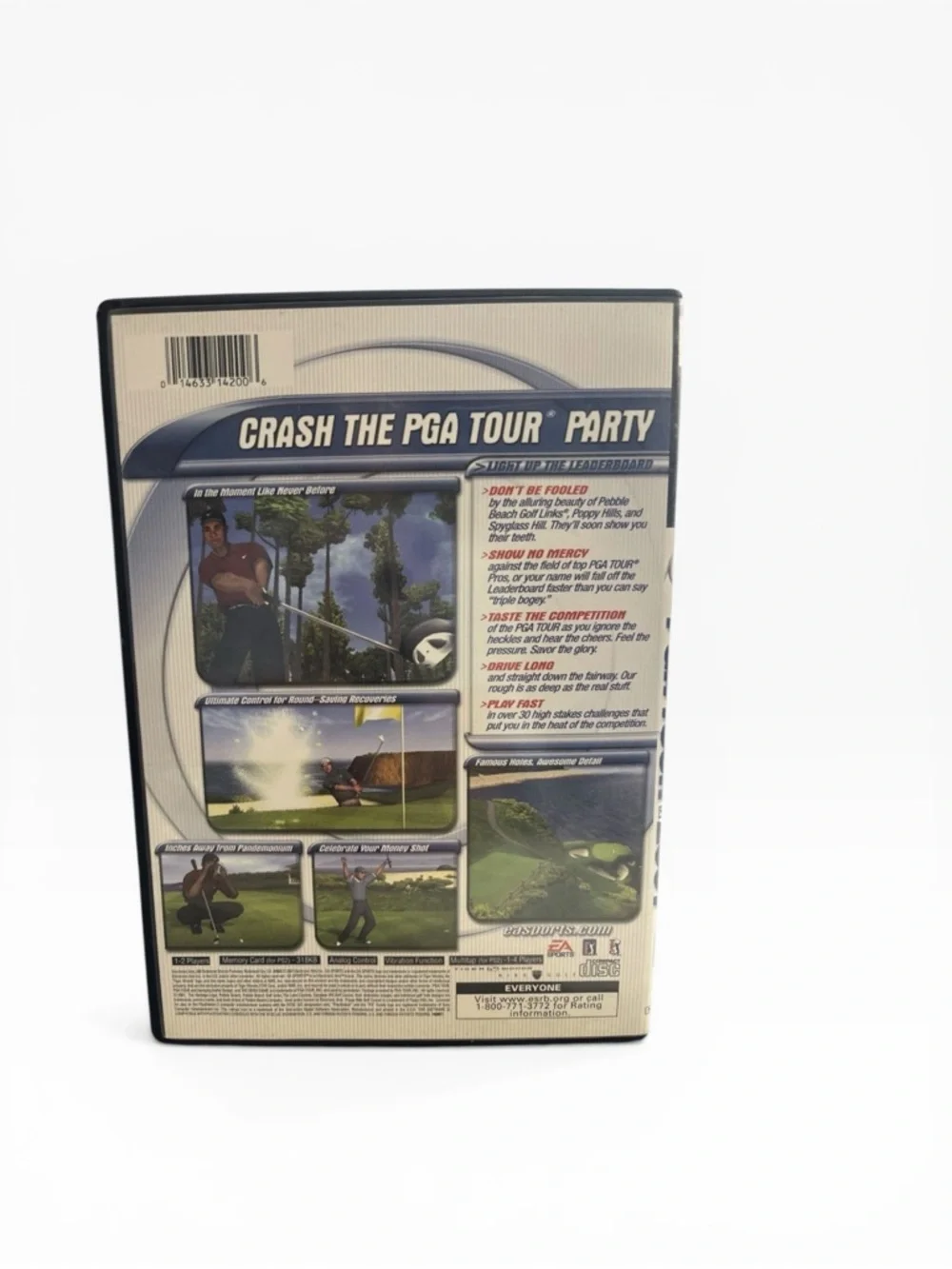 Vintage Tiger Woods PGA Tour 2001 PS2 PlayStation 2 Complete CIB with Reg Card